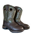 Durango wetern boots. Size 9.5 m boys.,dark brown.Kids boot.