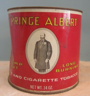 prince albert cigarette tin Vintage Tobacco Duckwells What can I learn about