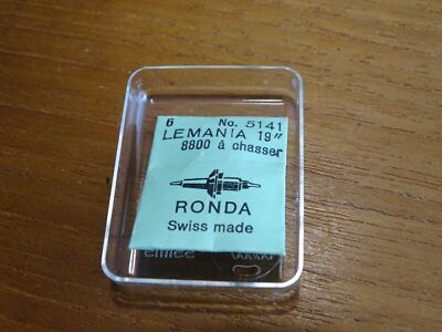 Axe De Balancier Pour Chronographe Lemania 13CH - Pièce Horlogerie Neuve - Marque RONDA