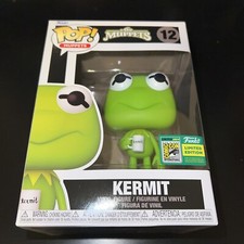 Pop Funko #12 The Muppets Kermit SDCC Exclusive
