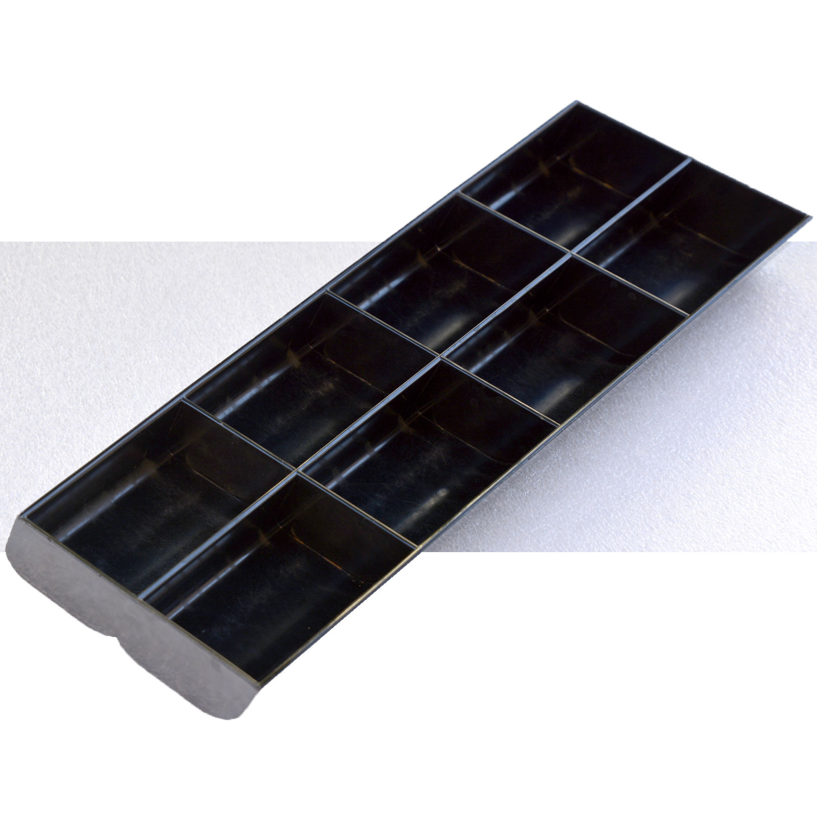 Stable Professional Coin Case Coin Tray 8x Compartment Cash Coin