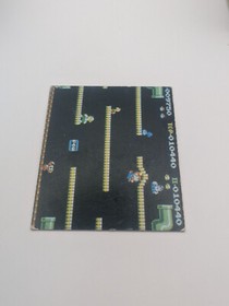MARIO BROS #57 Family Computer Card Menko Amada Famicom Konami 1985 Japan A1