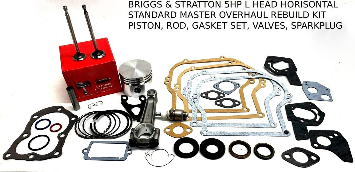 HP, HORSE POWER REBUILD KIT FITS BRIGGS STRATTON ENGINE L