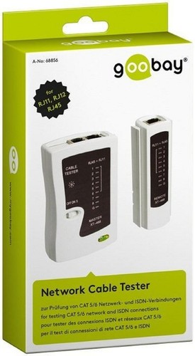 Netzwerk Kabeltester + LSA Anlegewerkzeug RJ11 | 12 RJ45 Cat 3 | 4 | 5 | 6 |7 - Bild 3 von 3