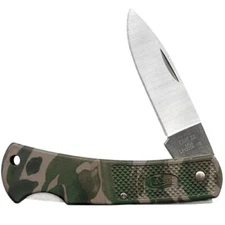 CASE XX KNIFE - CAMO CALIBER LOCKBACK  #662 - 3" CLOSED - NIB - USA