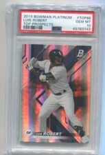 2019 Bowman Platinum - LUIS ROBERT - Rookie #TOP88 - CHICAGO WHITE SOX  PSA 10
