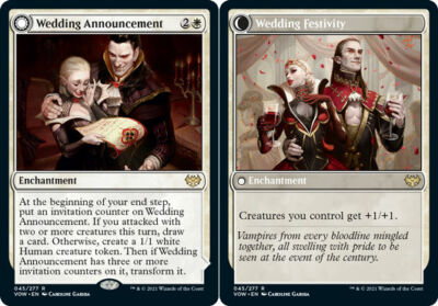 Wedding Announcement / Wedding Festivity, Innistrad: Crimson Vow