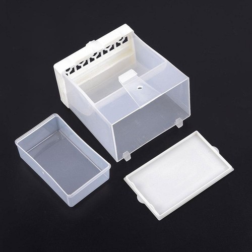 Transparent Automatic Bird Feeder No-Mess Cage Accessories Pet Supplies - Picture 5 of 12