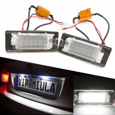 2x LED Kennzeichenbeleuchtung VW Golf Plus 6 7 Jetta Passat Sharan Tiguan Touran