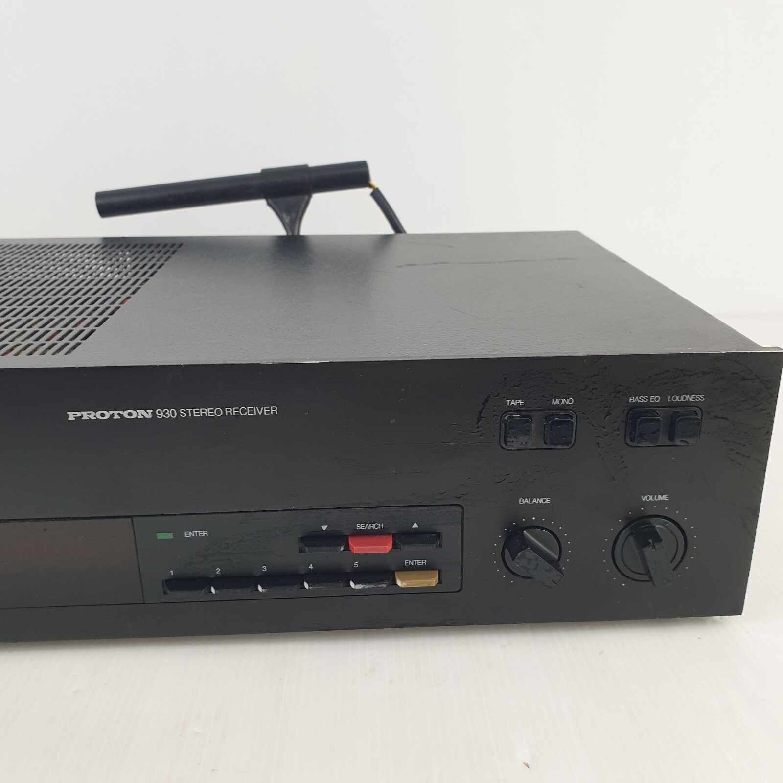 Vintage Proton 930 Stereo Receiver + Antenna Rare tested and working