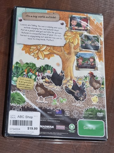 Dirtgirlworld Autumn DVD Region 4 PAL NEW SEALED - Picture 2 of 2