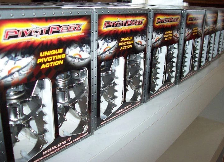 Estriberas anchas pivote PEGZ estriberas aptas para Suzuki RMZ250 2015 2016 2017 2018 2019 Foto 4 de 4