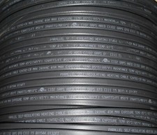 10' -Parallel Self Regulating Heating Cable, 240 VAC, 40A, ET-12HTR2-CR