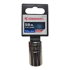1 New JobSmart SAE 5/8" 12 Point Socket 1/2" Drive 1038371