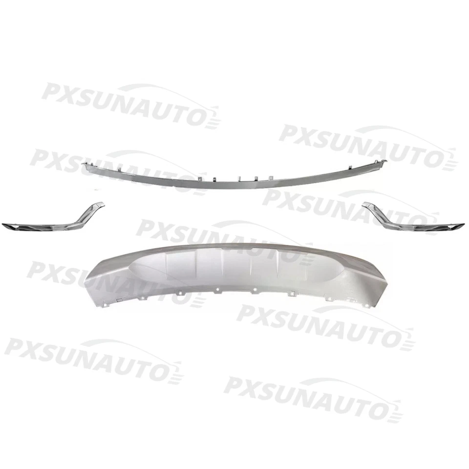 Front Bumper Cover Front Bumper Kit For Ford Explorer 2018-2019 - Imagem 4 de 4