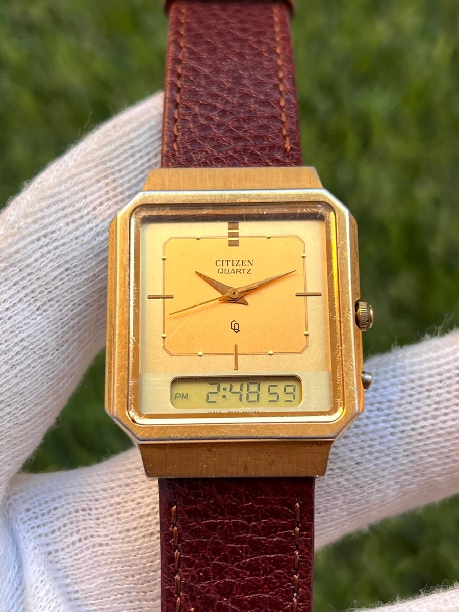 Vintage Citizen Quartz Digital Analog 30-2309 Japan Made