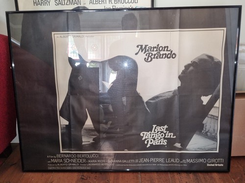 Last Tango in Paris UK Quad Movie Film Poster Framed & Glazed COLLECT WELSHPOOL