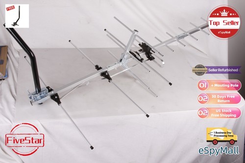 Long Range Yagi HDTV Antenna 300 Mile for Crisp 4K & 1080p OTA TV - Picture 17 of 24