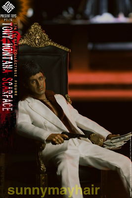 PRESENT TOYS 1/6 Scarface Gangster Boss Tony Al Pacino 12