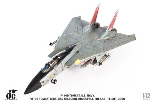 F-14D Tomcat, US Navy, VF-31 Tomcatters, The Last Flight, 1/72, JCW-72-F14-015 - Picture 8 of 24