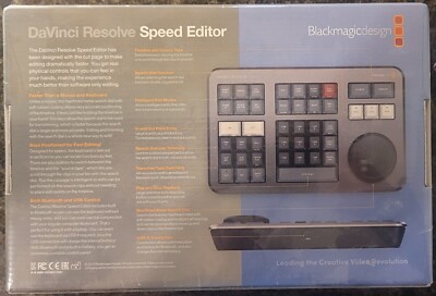 Blackmagic Design DaVinci Resolve Speed Editor (BM-DV/RES Blackmagic Design DaVinci Resolve Speed Editor (BM-DV/RES