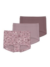 NAME IT 3er Pack Panty Unterhosen Set lila vi...