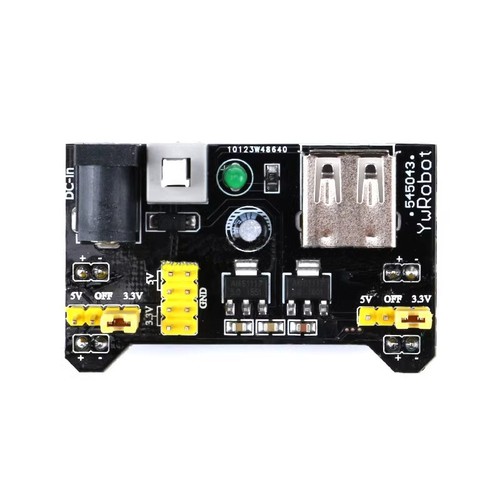 MB102 Breadboard Power Supply Module 3.3V 5V For Arduino Solderless Breadboard - Picture 3 of 5