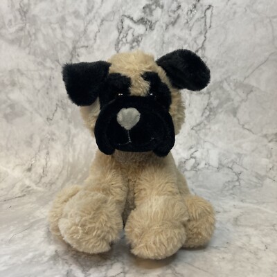 Animal Adventure Beige Pug Puppy Dog Plush Stuffed Animal 2019 8'' 21