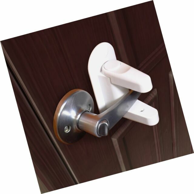 tuut door lever lock child proof doors & handles 3m adhesive
