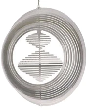 Wind Spinner Stainless Steel Laser Cut Windmill + Powder Coated + Swivel 