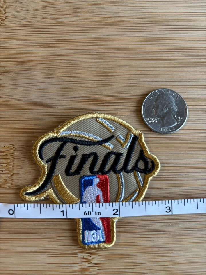 Вышитая высококачественная нашивка с логотипом финала НБА отлично подходит для шляп и курток - Изображение 2 из 4