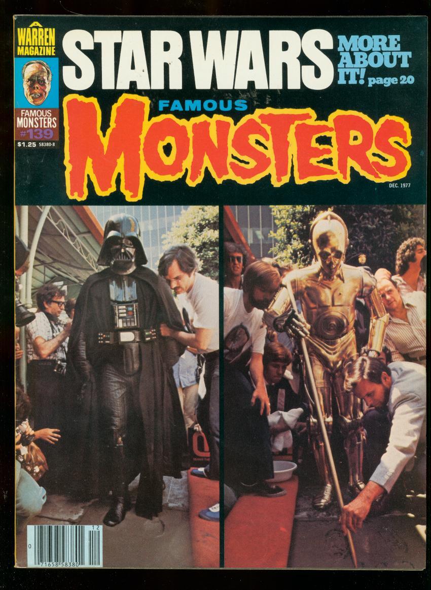 MAG: Famous Monsters Of Filmland #139 1977 STAR WARS ISSUE