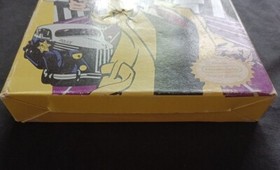 Dick Tracy (Nintendo NES) CIB Complete W/Manual & Rare Warning Slip, Damaged Box
