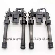 Bípode de rifle ajustable de 8-12"" de fibra de carbono de alta resistencia LRA de largo alcance para caza