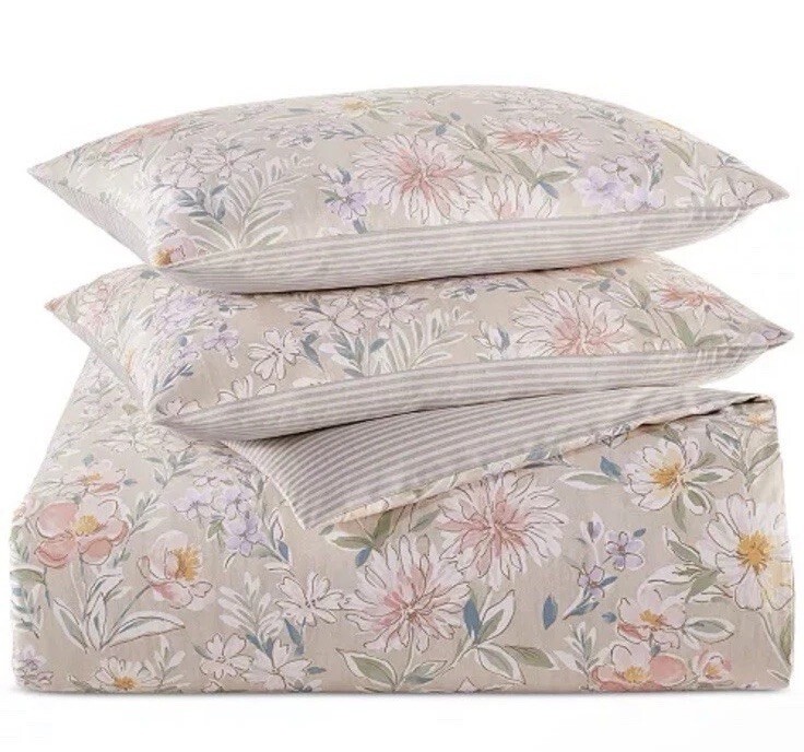 Charter Club Damask Designs Collection Border Garden Comforter Set ...