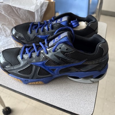 Mizuno Wave Bolt 4 Women's Volleyball Shoes size 10 Black/Royal
