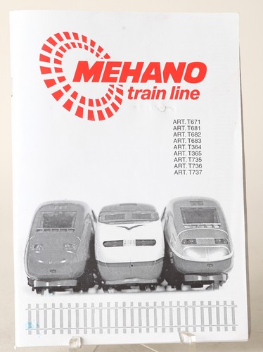 Mehano H0 Manual para T671 T681 T682 T683 T364 T365 T735 T736 T737 (155231) | Condition: Gut