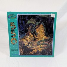 Vintage 1990 Ceaco The Guardian Dragon 550 PC Jigsaw Puzzle NEW Sealed Fantasy