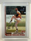 1982 Topps Nolan Ryan Vintage Base Card #90 Astros