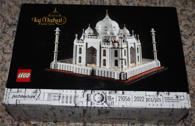 Lego Architecture Taj Mahal 21056. New in a sealed box. 2022 pieces. Agra, India