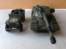 Dinky 683 Chieftan Tank + 615 Army Jeep