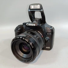 Canon Eos 500D 15.1megapixel Digital SLR Camera with Canon 35-70mm lens, DSLR 