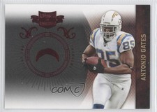 2010 Panini Plates & Patches 74/499 Antonio Gates #80 HOF 0c4