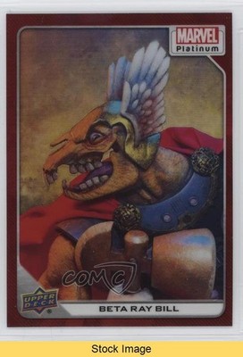 2023 Upper Deck Marvel Platinum Red Rainbow Beta Ray Bill #1 READ 1md