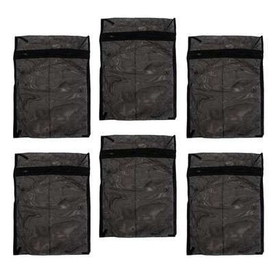 6 Pcs Wäschebeutel Aus Netzgewebe Mesh-Wäschesäcke Mesh-Aufbewahrungsbeutel