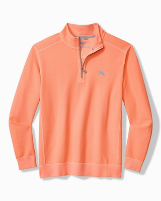 #ad Tommybahama Men#x27;s Montego Beach Half Zip Sweatshirt No Import Fees $89.99