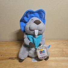 Disney Winnie the Pooh Beanbag Friend High Country Gopher 6" Plush Toy Star Bean