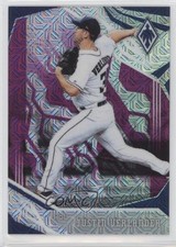 2019 Panini Chronicles Phoenix Purple Mojo Prizm 12/75 Justin Verlander #19 ex0