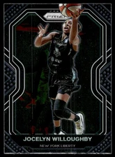 Jocelyn Willoughby 2021-22 Panini Prizm WNBA #14 New York Liberty 29912