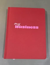 Tabitha Brown My Business Lined Journal, 184 Pages, 6x8, Hard Cover, Red 
